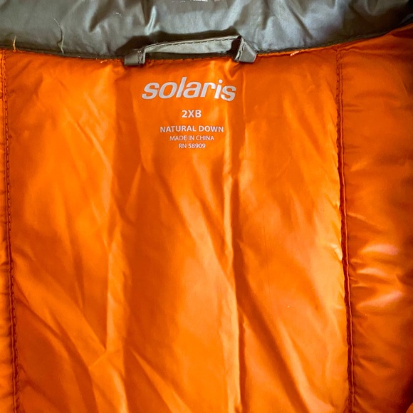 Duck Down Puffer Vest- Olive - Picture 4 of 7